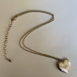 Heart-shaped Locket Necklace